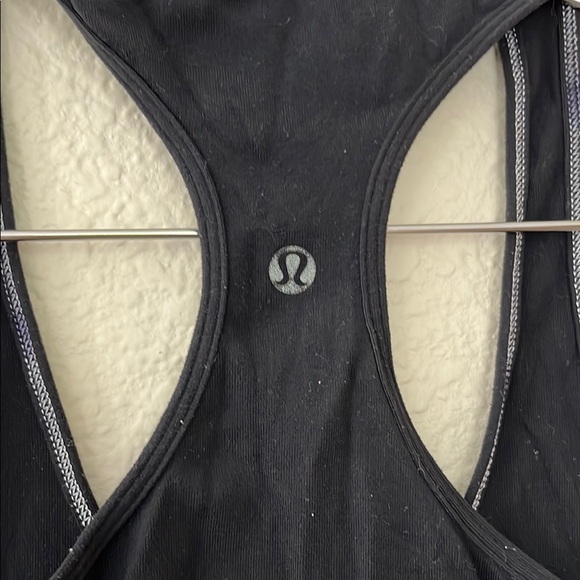 Black Racerback Tank Top - Picture 2 of 3